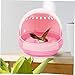 BESTonZON 1set Portable Bird Cage Outdoor Parrot Cage Hand-held Warm Nest Pet Accessory Bird Carrier Animal Carrier Travel