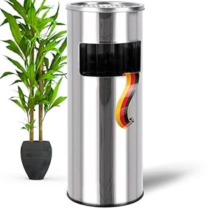 Falkenbach WONEA 30L Edelstahl Standaschenbecher