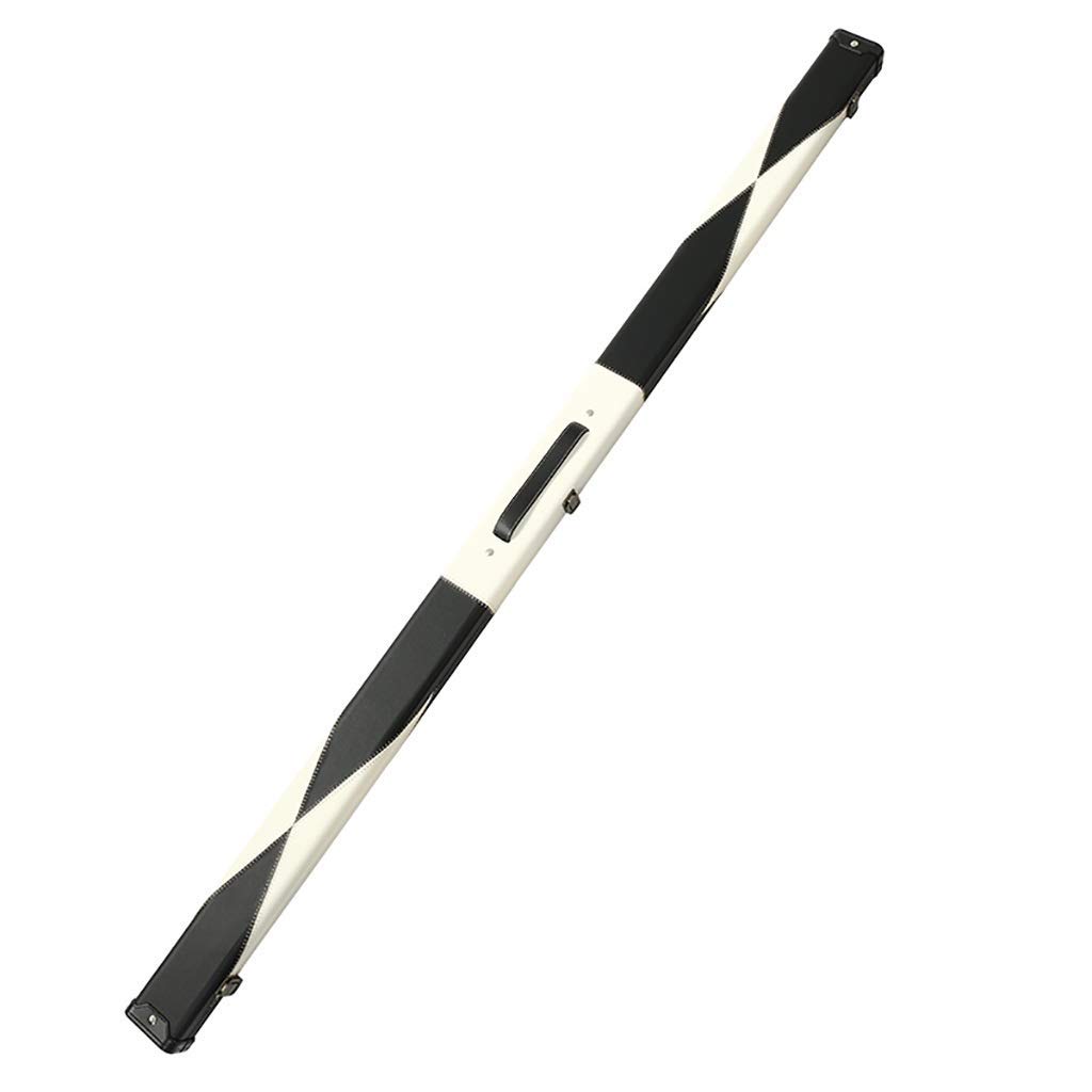 Boîte cue billard MU bicolore 157cm avec espace double pour deux pool cue de club