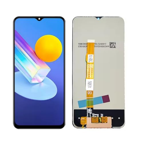 Para Vivo Y72 5G LCD V2041 pantalla LCD táctil digitalizador Asamblea piezas de reparación de repuesto (Y72 sin marco)