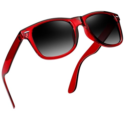 Image of Joopin Square Sunglasses Polarized UV400 Designer Sun Glasses Men Women | Oversized, Plastic Frame, Retro, Vintage, Unisex, Trendy Shades for Driving, Party, Fishing, Business, Costume