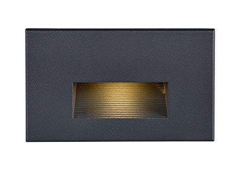 Nuvo Lighting 65/403 Transitional LED Step Light in Bronze/Dark Finish, 3.00 inches