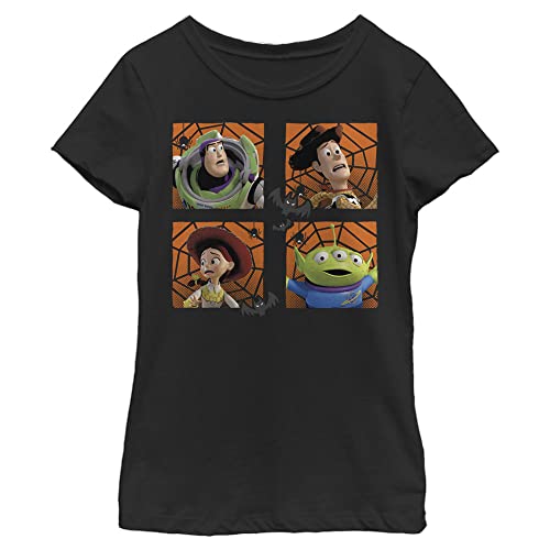 T-shirt Toy Story fille noir Buzz et Woody taille L pour Halloween