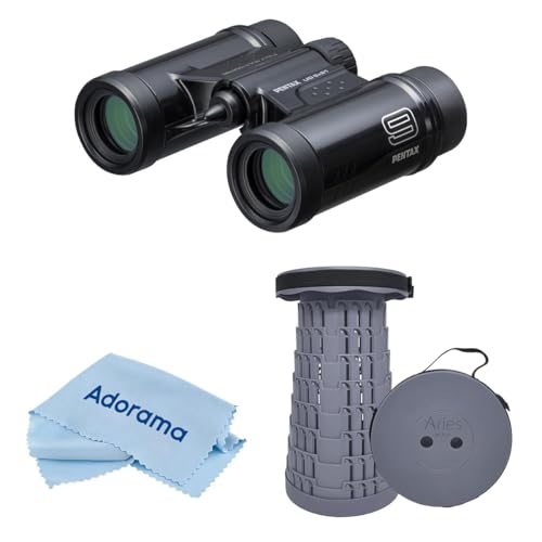 Pentax 9x21 Binoculares con prisma Roof resistentes al clima miniatura 1