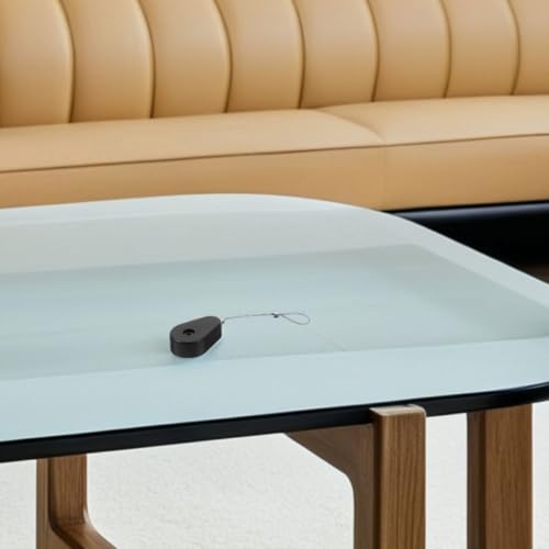 CAXUSD Estuche Retráctil Antirrobo para Cable de Acero Negro 1 Metro Cierre Seguro, 4 Unidades, Cable de Seguridad Telescópico para Accesorios PC Gaming y Periféricos Electrónicos - imagen 5