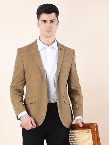Image of Cantabil Blazer for Men l Premium Casual Blazer Slim Fit Notched Collar Polyester Fabric Solid Pattern