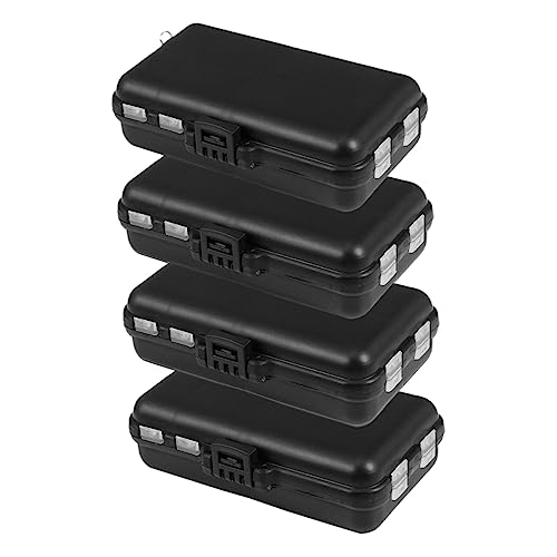 Gogogmee Ice Rod Case Tackle Box Set Pcs Bait Containers Compartments Portable Fishing Accessories Organizer