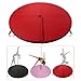 kowaku Foldable Pole Dance Mat Dancing Floor Cushion Convenient Versatile PU Cover Equipment Pilates Mat for Indoor Fitness Home Gym, red