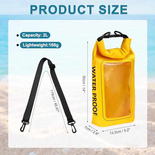 Sac étanche imperméable PATIKIL pour protéger votre smartphone en bateau - 2