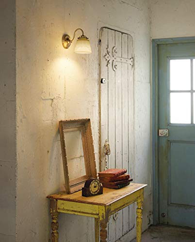 ミルクガラスのアップライト ヴィンテージ ミルクガラス シーリングライト ※直付け専用