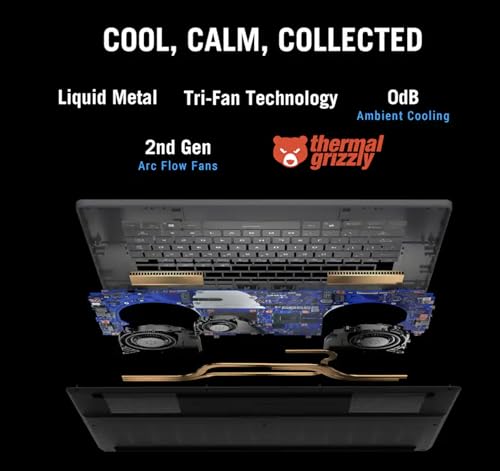 Image of ASUS ROG Zephyrus G16 Gaming Laptop 16.0 inch 2.5K 240Hz OLED Nebula Display