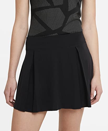 Nike Dri-Fit Women's Regular Club Tennis/Golf Skirt, Black, XL