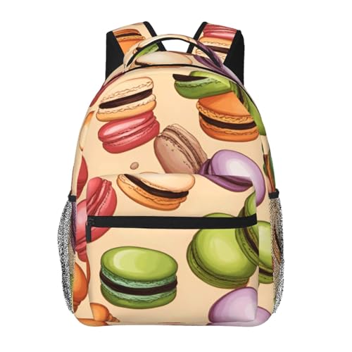 Mochila de ocio unisex de macarrón que alivia el peso en viajes cotidianos