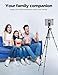 Lusweimi 72-Inch Tripod for ipad iPhone, Camera Tripod for Phone with 2 in 1 Phone Holder for Cell Phone/Tablet/Webcam/Gopro with Carry Bag and Wireless Remote for Photography/Video
