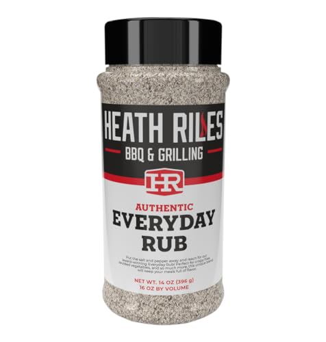 Heath Riles BBQ Rub - Everday All-Purpose Seasoning, Champion Pitmaster Recipe, Legendary Rubs For...