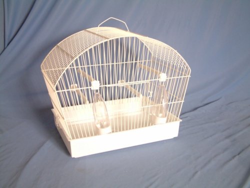 Quality Pet Products Alpine White Bird Cage (17 X 10 X 13 HT)