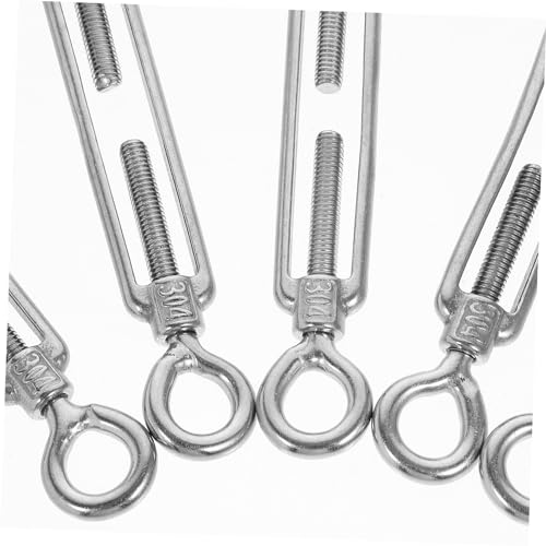M6 Tensores Ojal de Acero Inoxidable para Tensión de Cuerda, Pack de 5 miniatura 5
