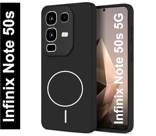 TELECASE Silicone Case for Infinix Note 50s Black - Image 3