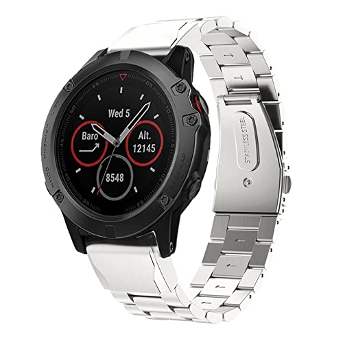 Bracelet rapide Garmin Descent Mk1 acier 26mm EZZON anti-usure
