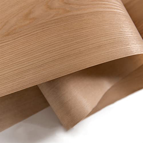 1 rol natuurlijk een ELM-fineer dunne houten effen handgemaakt Diy Instrumenten maken meubels (Wood Diameter : 20 x 250… - Image 6