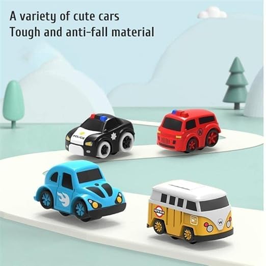 Vaijnath Car Track Set 3 Level Race Track, Kids Car Toy Garage Playset, Electric Parking Lot Toy for Toddler with Background Sound & Light for Automatic & Manual for Over 3 Years Kid 3