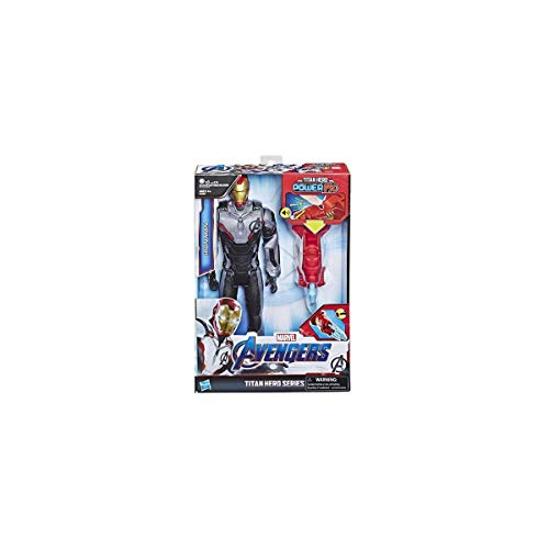 Avengers - Titan Hero FX Figura Iron Man, multicolorido, tamanho único (Hasbro E3298105)