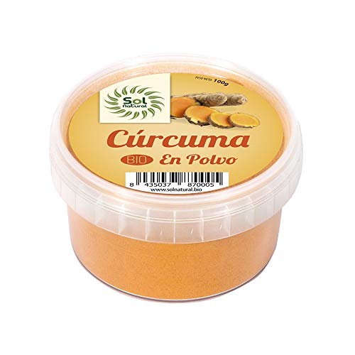 Solnatural Curcuma En Polvo Bio 100 G