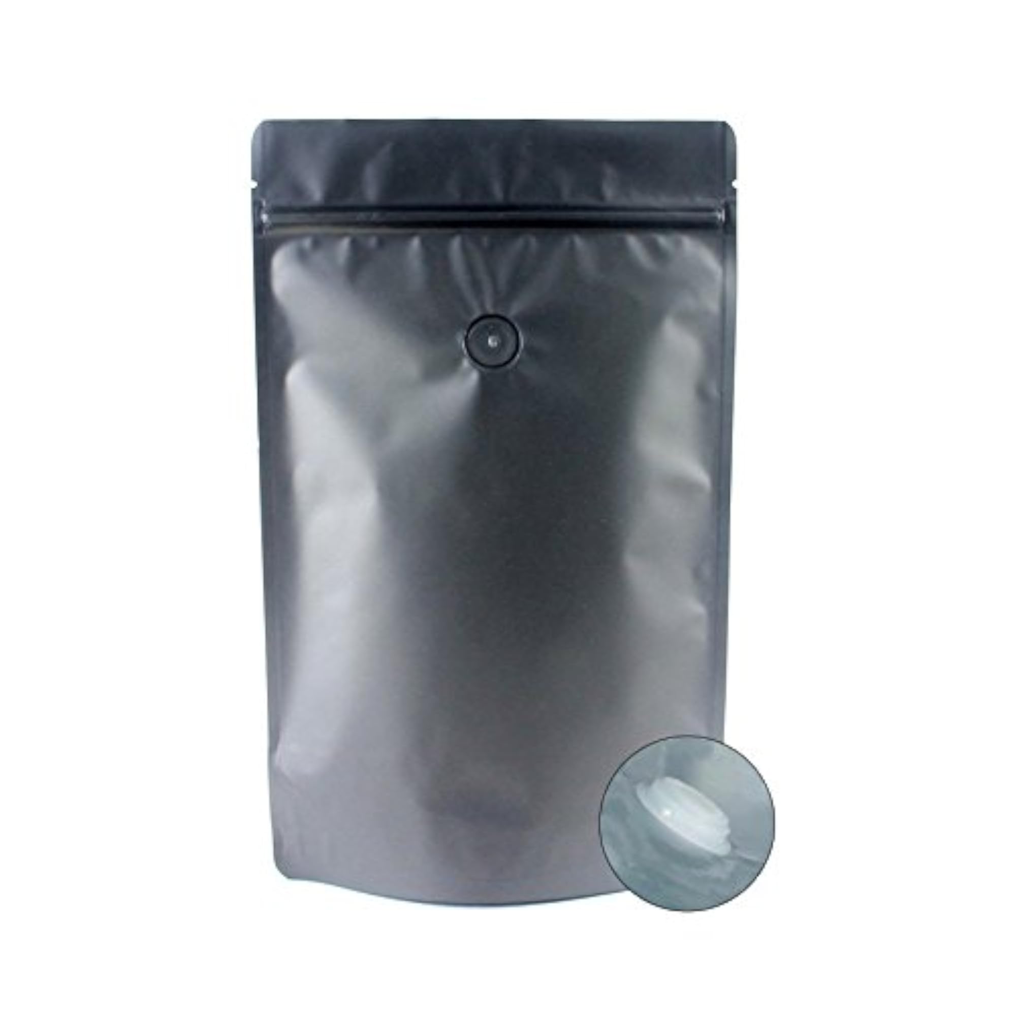 High Barrier 12 oz Foil Stand Up Zipper Pouch Coffee Bag