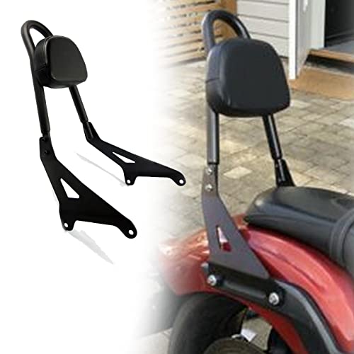 Barre Sissy dossier passager pour éliminer la fatigue en Yamaha Stryker XVS1300 avec porte-bagages