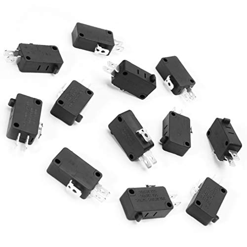 Mxrs 125V/250V 16A Spdt Snap Action Button Micro Limit Switch For Microwave Oven Door Arcade Kw3 By Muzhi thumb #6