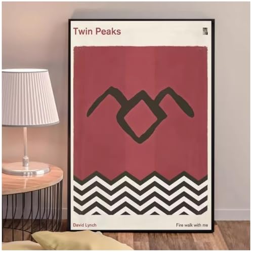 Poster Twin Peaks pour embellir un mur de salon sans cadre 50x70 cm