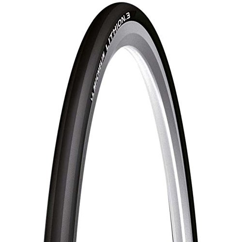 3個セット MICHELIN LITHION.3 700x25C Michelin Lithon 3 700C x 25 road tyre, Red | Bikeinn
