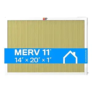K&N Home Reusable Air AC Furnace Filter, 14x20x1