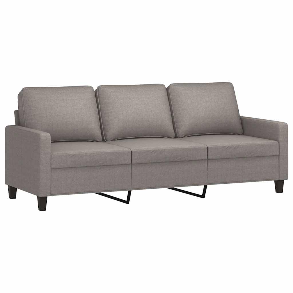 Générique Zestaw 4-osobowej sofy Taupe Fabric