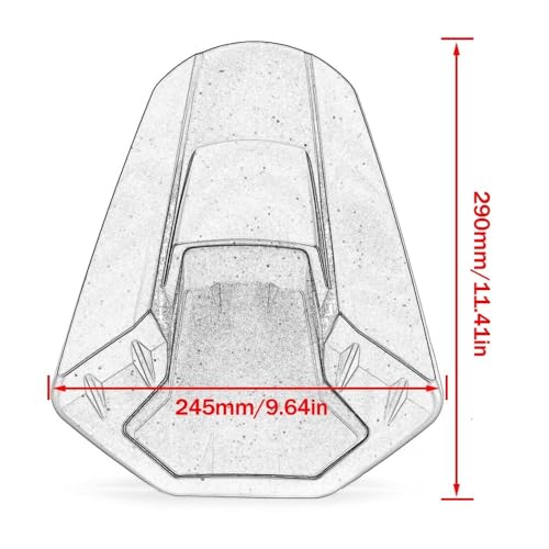 Capot de selle arrière pour GSX-S1000 balades solo dynamiques - 7