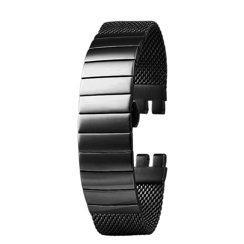 Bracelet de montre en maille respirante en acier inoxydable pour montre Swatch