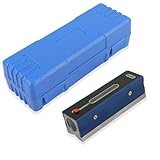 findmall 6 Inch Professional Accurate Level with Box, 0.0002/10 Inch Accuracy Strip Level for Checking the Work of Machinists Toolmakers