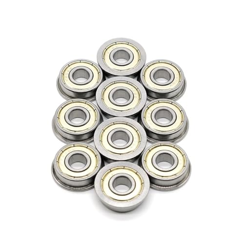 Rodamientos de bolas con bridas F604 ZZ miniatura rodamiento F604ZZ 4x12x4 mm para robótica