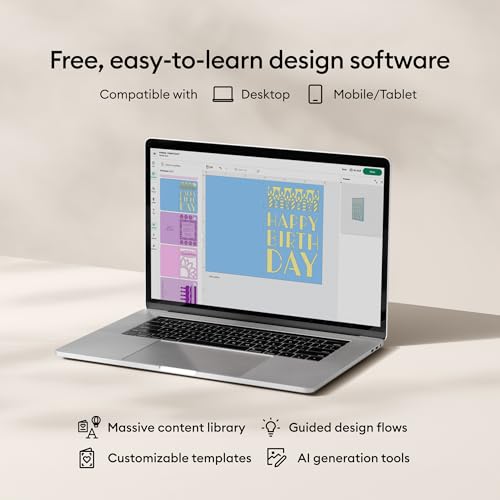 Cricut Explore 4 - Máquina de corte inteligente (Seashell) | Paquete de contenido digital - Incluye imágenes en la aplicación Design Space