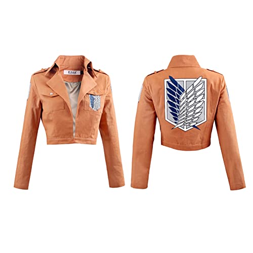 Anjinguang Eren Jaeger Costume de cosplay Anime Levi Cospaly Veste Survey Corps Uniforme Halloween Carnaval Party Tenues