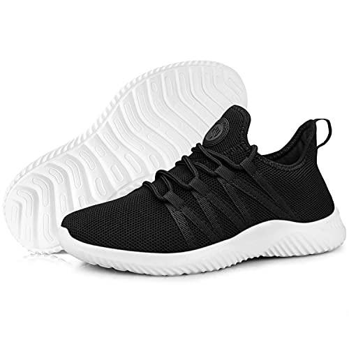Image of Feethit Womens Slip On Running Shoes Breathable Walking Shoes Lightweight Gym Workout Shoes Non Slip Fashion Sneakers