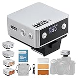 45g超小さく軽量:ゴムサイズ,重量は45gだけ,空間を占めない軽量なデザイン,いつでも人生の美の瞬間を捕捉します. 1クリックでM/TTLモードに切り替え:複雑な設定に別れを告げ,1クリックでM/TTLモードに切り替え,高解像度ディスプレイ画面で,パラメータは明確で直感的で,迅速な調整を可能にします. 磁気付属クリエイティブな生産:iT20は磁気付属設計を採用し,拡散シート,蜂窝,色温シート,色フィルターなどの様々な磁気付属物を装備して,迅速なスイッチングとクリエイティブなフィルム生産を行いま...