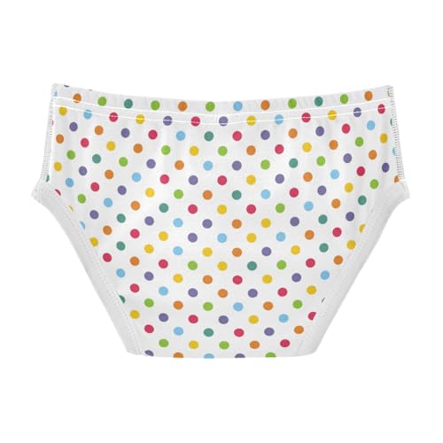Boys' Exclusive Briefs Toddler Underwear 95% Combed Cotton Boxerbriefs 2T Polka - Dot Pattern 62