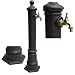 Produktbild Moritz Wasserzapfstelle für Garten Wasserzapfsäule Antik-Stil Braun 80 cm Standbrunnen