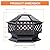 Panovue 33 Inch Outdoor Fire Pit, Hexagon Shaped Wood Burning Firepit for Outside Bonfire, Patio, Backyard and Camping (Antique Bronze)