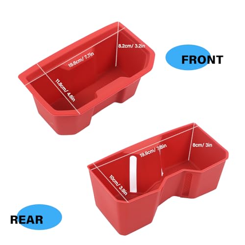 Insertos para portavasos Daeiclru para Toyota Tacoma 2024-2026 miniatura 2