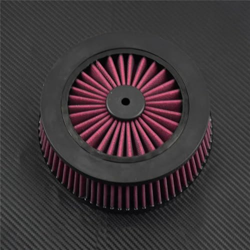 Filtre à air de remplacement pour moto Harley Softail 2016-2017 élément rouge