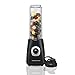 Hamilton Beach 51141 - Frullatore portatile a doppia parete, multi-velocità, per frullati e frullati, 20 oz, nero (51141), trasparente