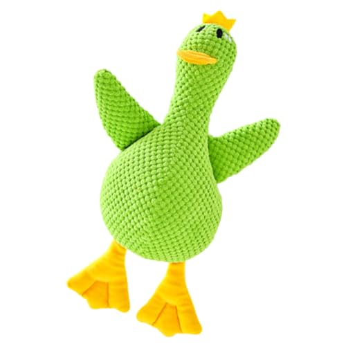 Mivpzisk Dog Toys Duck, ペット用ぬいぐるみ 子犬向けおもちゃ, 中身入り インタラクティブ 歯固め 噛む 人形 ペット プレイタイム 屋内 屋外 訓練 旅行 就寝時 家庭活動