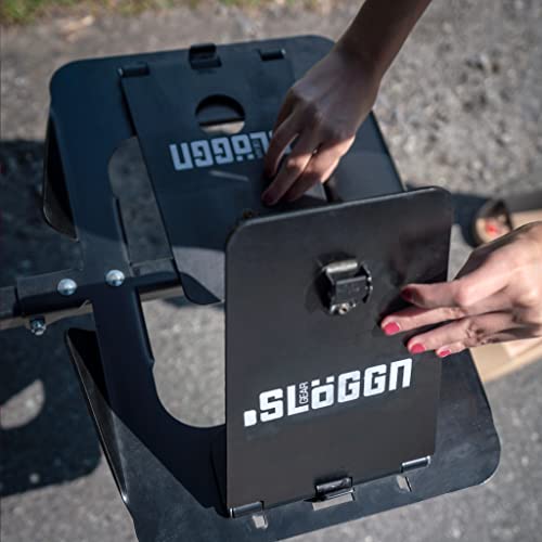 Sloggn Base Deck + Cooler Kit - Vehicle Cargo Carrier Hitch Mount Rack With Attachments For Yeti Tundra 35 Or 45 Cooler - Includes Hex Wrenches & Screwdriver - ‎25.5" X 23" X 2.75" #TOP4